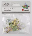 Koraliki plastikowe kwiatki 23mm 12szt - tantis.pl
