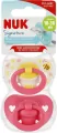 NUK. Signature. Smoczki. 18-36 miesięcy. Pszczółka i czerwony - tantis.pl