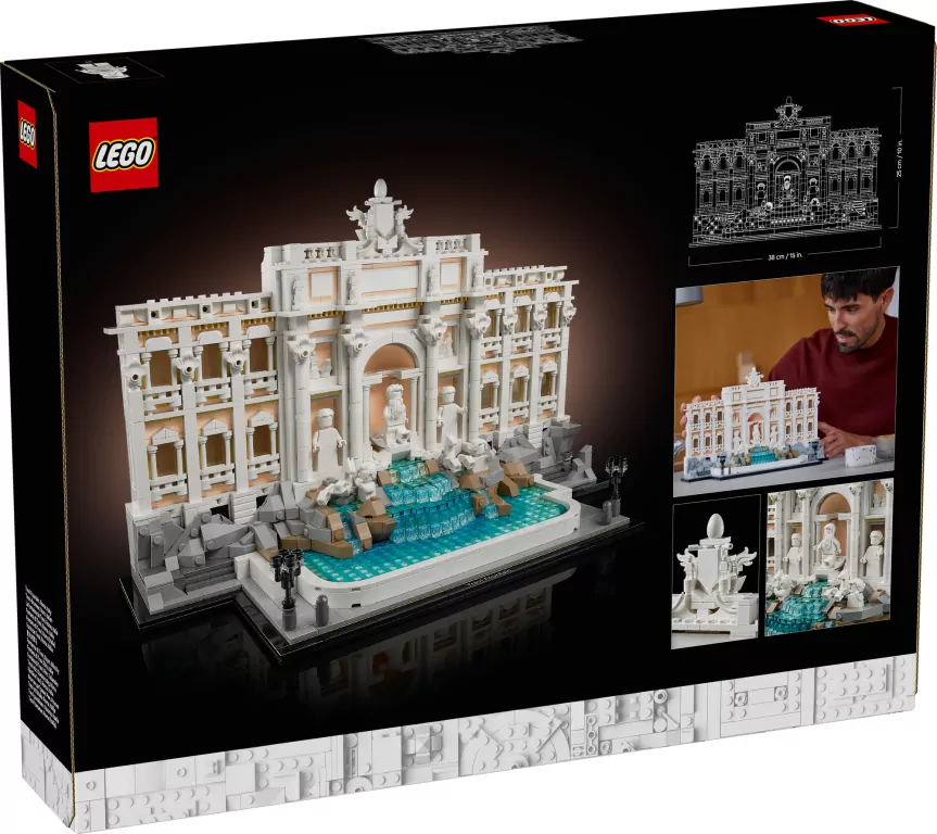 LEGO® Fontanna di Trevi 21062 - tantis.pl
