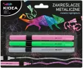 Zakreślacze metaliczne KIDEA - tantis.pl