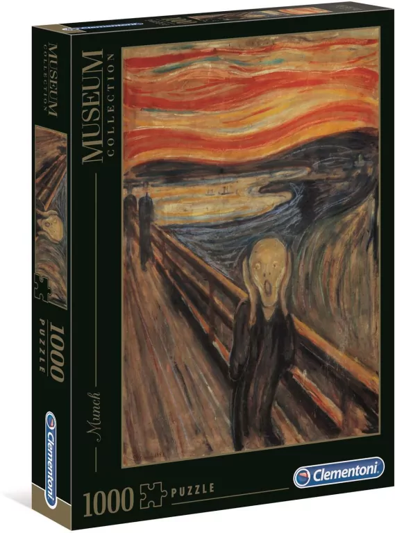 Munch L'Urlo. Museum Collection. Puzzle 1000 - tantis.pl