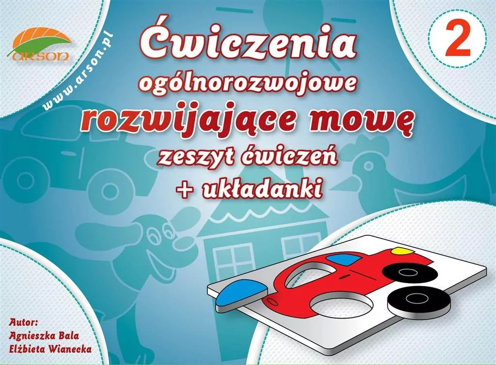 Ćwiczenia ogólnorozwojowe rozwijające mowę. Zeszyt ćwiczeń + układanki - tantis.pl