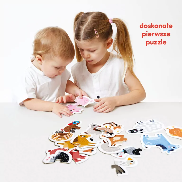 CzuCzu. Puzzle do pary Zwierzątka na wsi - tantis.pl