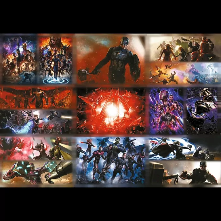 Trefl. Puzzle 13500 + plakat. The Infinity Saga. The Ultimate Marvel Collection - tantis.pl