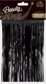 Girlanda dekoracyjna metaliczna czarna 30x300cm - tantis.pl