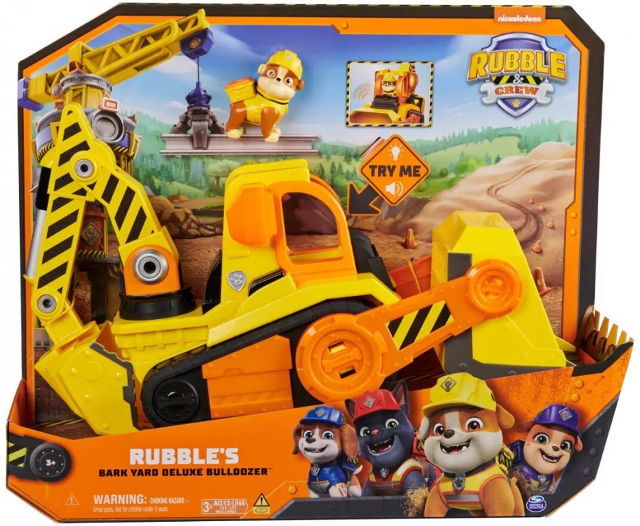 Rubble i Jego Ekipa: Pojazd Rubble'a Deluxe - tantis.pl