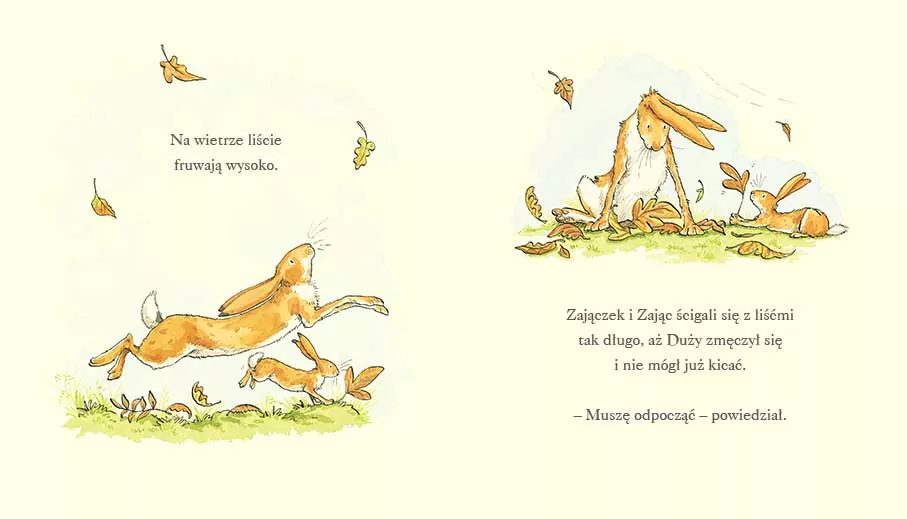Nawet nie wiesz, jak bardzo cię kocham, kiedy jest jesień - tantis.pl