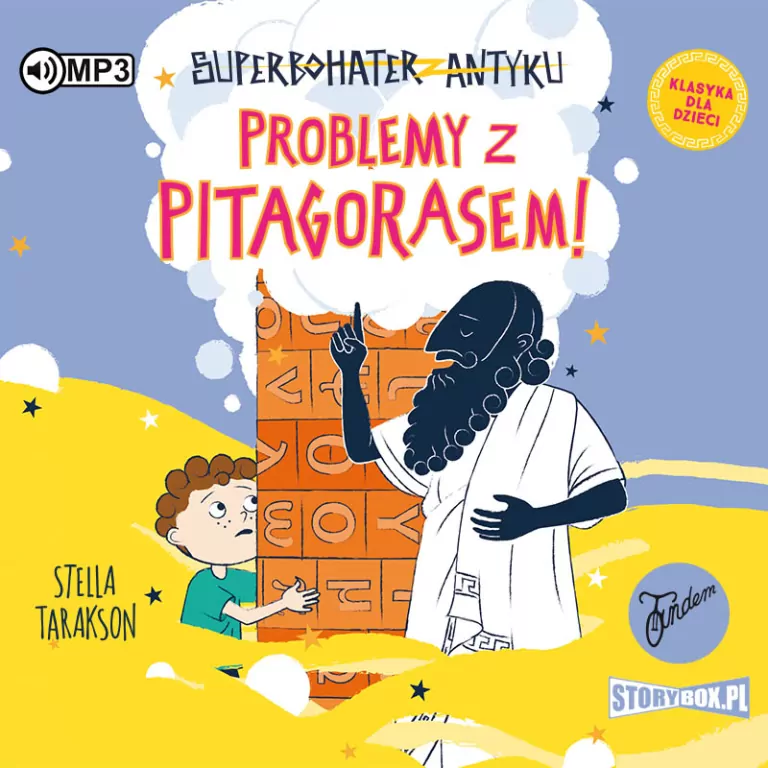 Problemy z Pitagorasem. Superbohater z antyku. Tom 4 Audiobook - tantis.pl