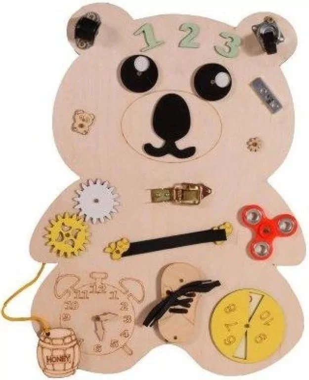 Tablica manipulacyjna Miś - tantis.pl