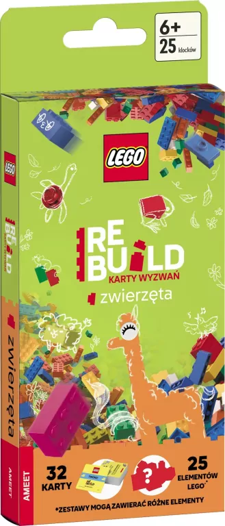 LEGO® Karty Wyzwań. Zwierzęta - tantis.pl