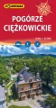 Mapa - Pogórze Ciężkowickie - tantis.pl