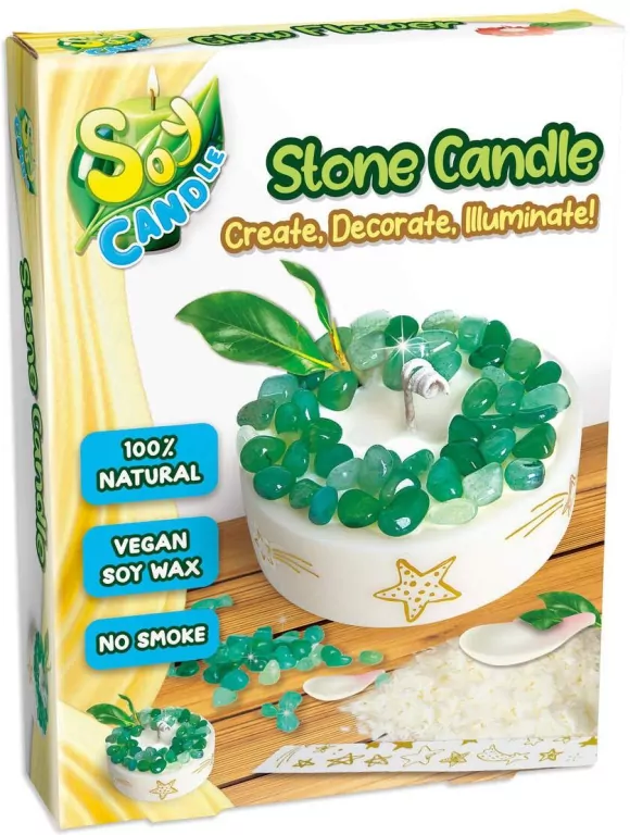 Zestaw kreatywny Stwórz Swoją Świece Stone Candle - tantis.pl
