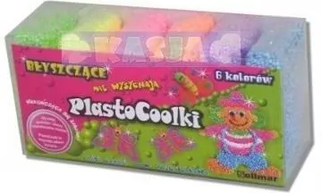 PlastoCoolki błyszczące 6 sztuk