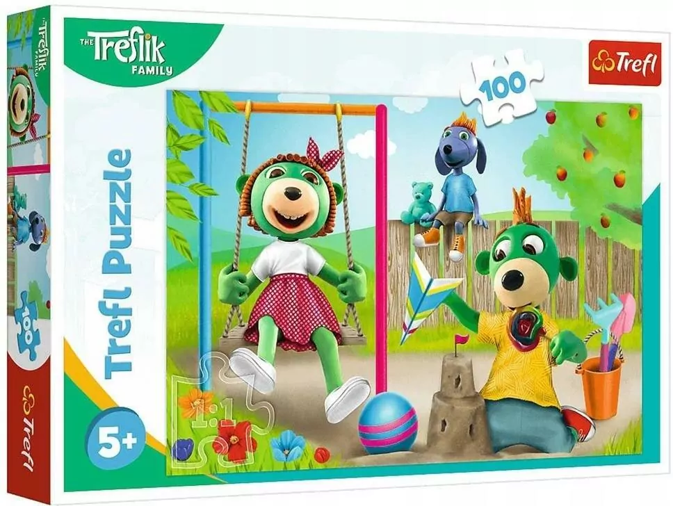 Puzzle 100. Zabawne Trefliki TREFL - tantis.pl