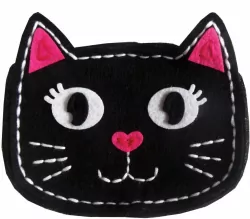 Filcowe Robótki - portfelik Kot