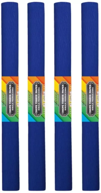 Bibuła marszczona. Granatowa - tantis.pl