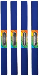 Bibuła marszczona. Granatowa