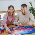 Mickey i Minnie w Paryżu. Puzzle 1000. Trefl - tantis.pl