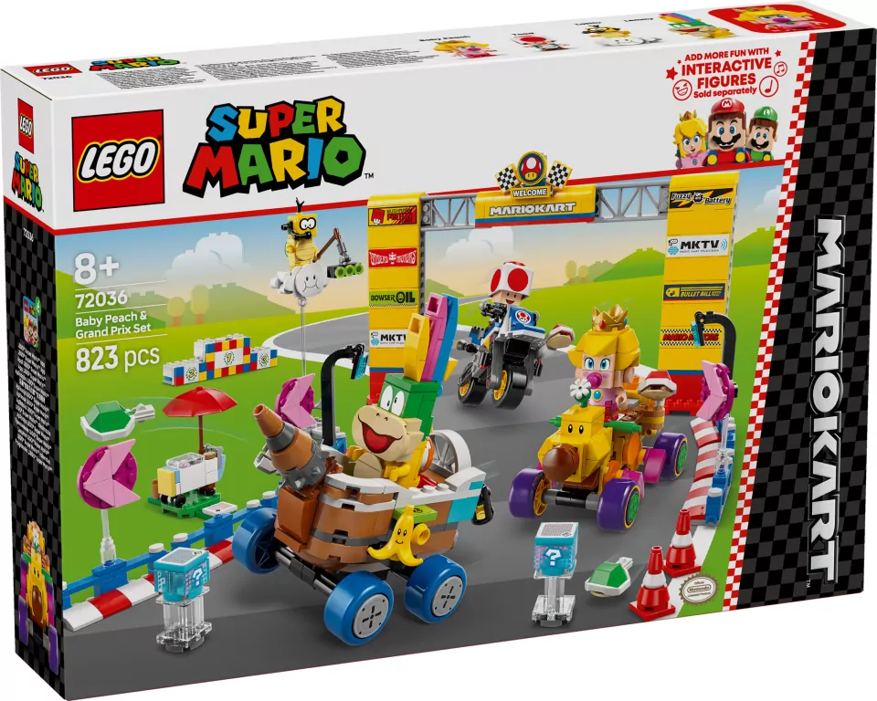 LEGO® Mario Kart™ – Zestaw Baby Peach i Grand Prix 72036 - tantis.pl