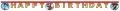 Banner Sonic - Happy Birthday 200cm - tantis.pl