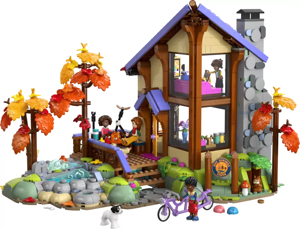 LEGO® Jesienna leśna chatka 42705 - tantis.pl