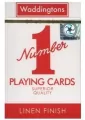 Waddingtons No. 1. Linen finish. Karty do gry. Wersja angielska - tantis.pl
