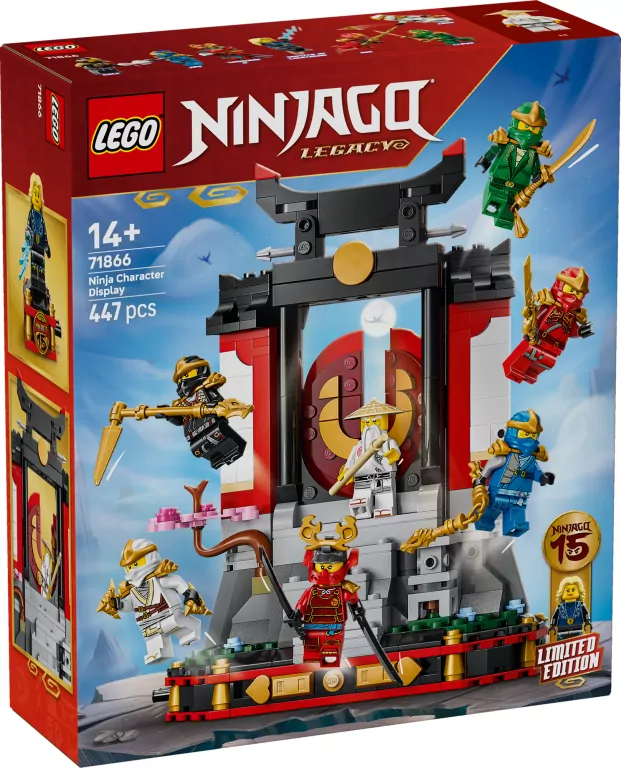 LEGO® Ozdoba z postaciami ninja — 15-lecie 71866 - tantis.pl