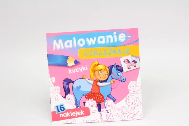 Kucyki. Malowanie-doklejanie - tantis.pl