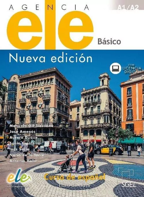 Agencia ELE Basico A1+A2 Podręcznik nueva edicion - tantis.pl