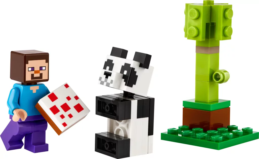 LEGO® Minecraft. Steve i mala panda 30672 - tantis.pl