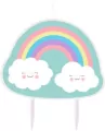 Świeczka urodzinowa Rainbow&Cloud - tantis.pl