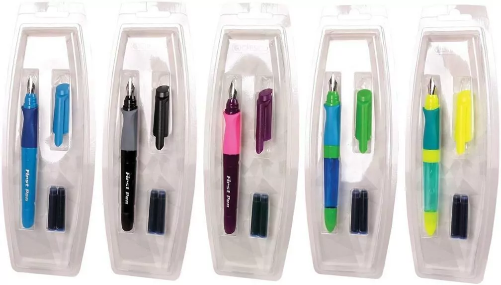 Pióro wieczne First Pen + 2 naboje Display Box mix - tantis.pl