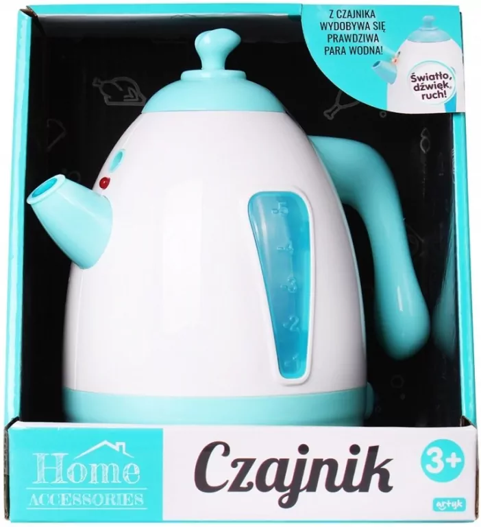 Czajnik ze światłem i dźwiękiem - tantis.pl