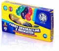 Farby plakatowe. Brokat. 6 kolorów 10 ml - tantis.pl