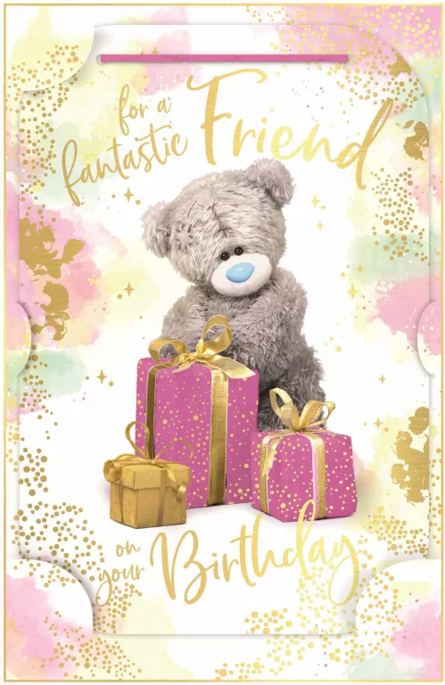 Karnet holograficzny 3D - For a fantastic friend - tantis.pl
