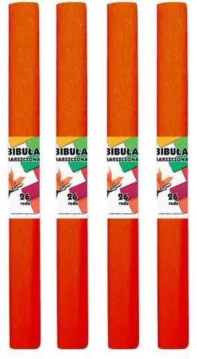 Bibuła marszczona 26 ruda - tantis.pl