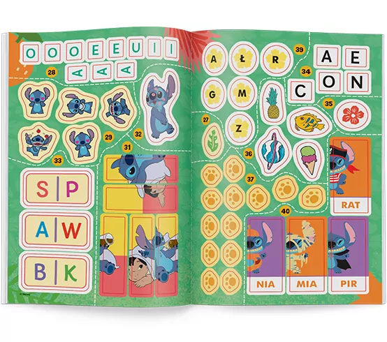 Disney Uczy. Litery. Stich - tantis.pl