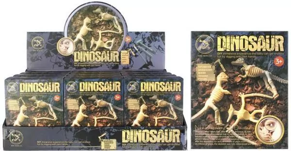 Zestaw archeologa Skamielina Dinozaur Mega Creative 524389 p12, cena za 1 szt - tantis.pl