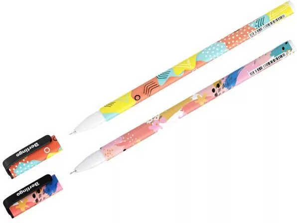 Długopis ze skuwką nieb. 0,7mm Memphis MIX - tantis.pl