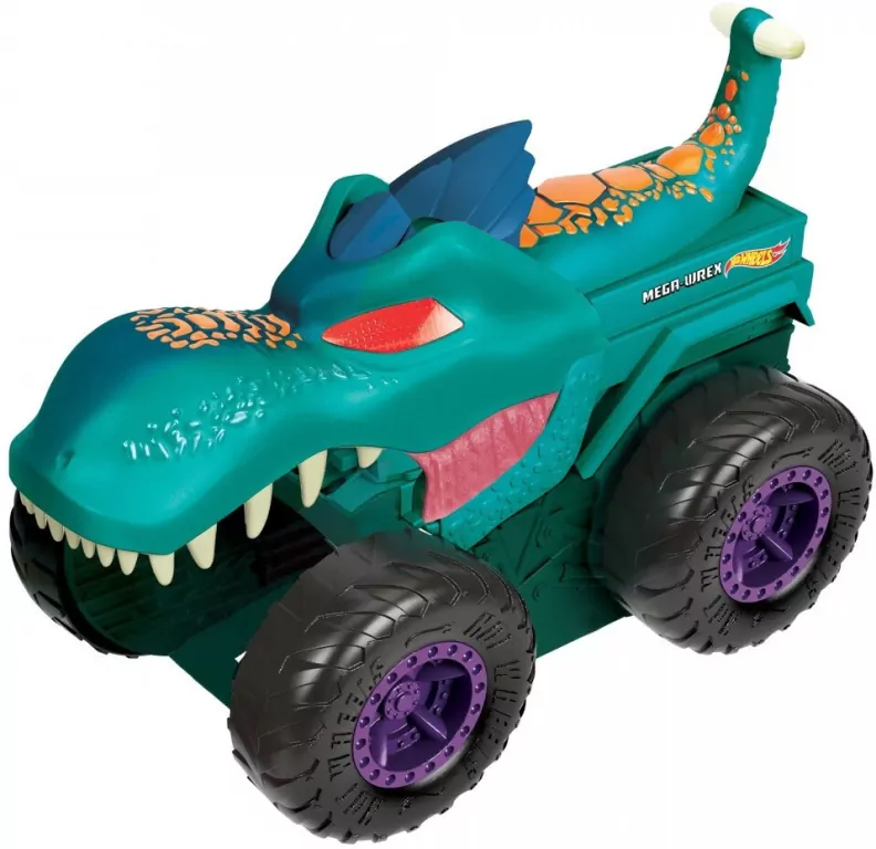 Hot Wheels. Monster Trucks. Pożeracz aut Mega Wrex - tantis.pl