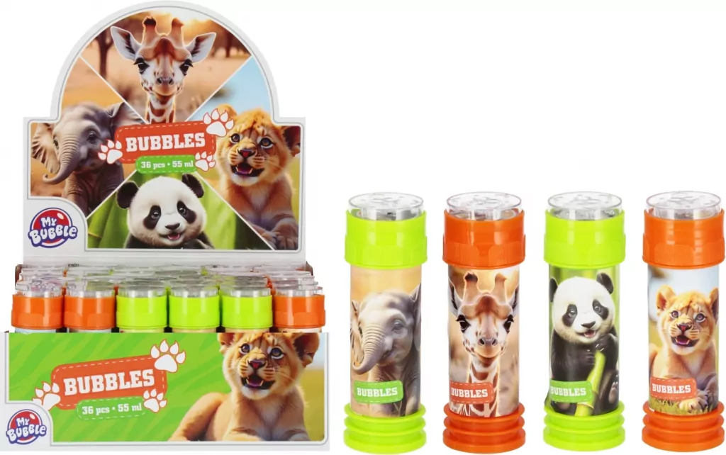 My Bubble. Bańki mydlane 55ml Cute Wild - tantis.pl