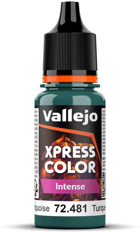 Vallejo: 72.481 - Xpress Color Intense - Heretic Turquoise (18 ml) - tantis.pl