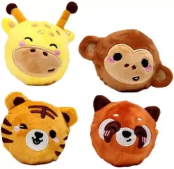 Piłka pluszowa Wild mix