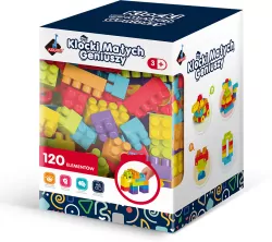 Klocki małych geniuszy, 120 elementów