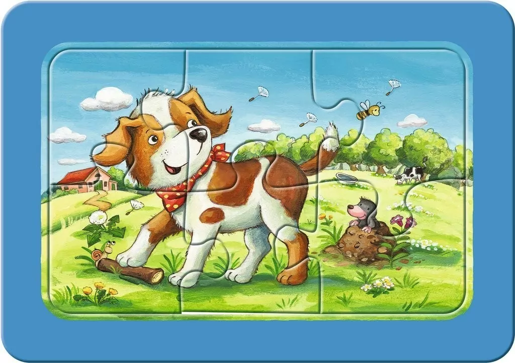 Puzzle 3x6 My Animal Friends - tantis.pl