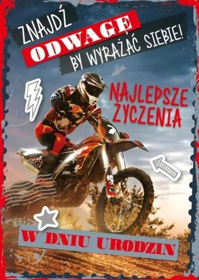 Karnet okolicznościowy. Urodziny. Armin Style - tantis.pl