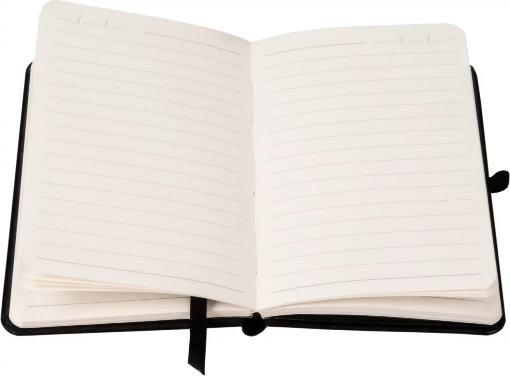 Notes A6 Linia Romantyzm Czarny - tantis.pl