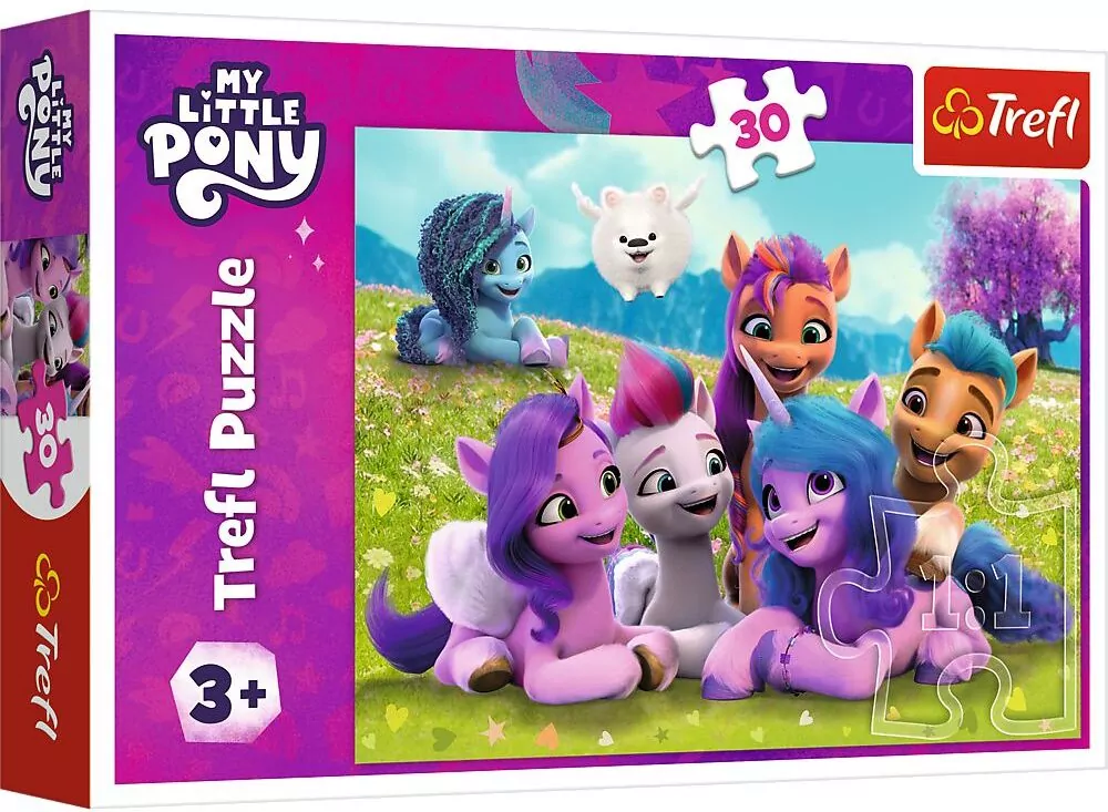 Puzzle 30. Przyjacielskie Koniki Pony - tantis.pl
