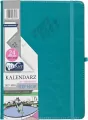 Kalendarz Hip hop 2027/28 B5 tyg. turkusowy - tantis.pl