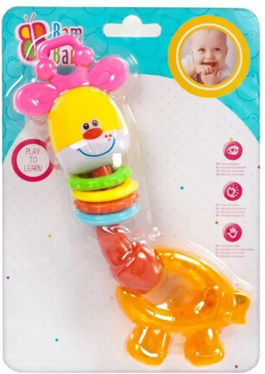 Bam Bam. Grzechotka Żyrafa - tantis.pl